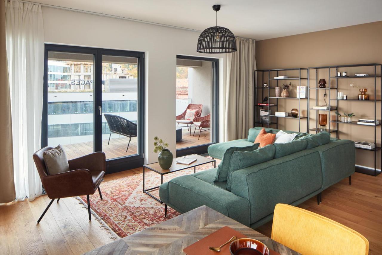 Prague Days - Designer Apts - Garage - Terrace - Easy City Access Exterior foto